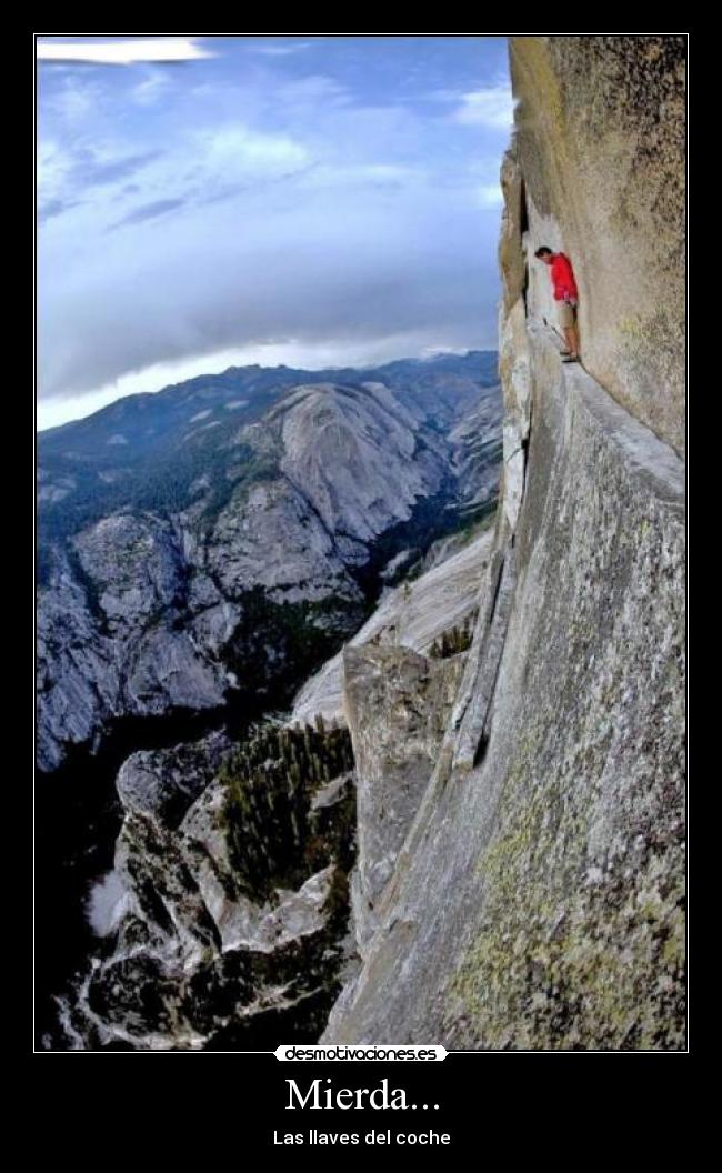 Mierda... - Las llaves del coche