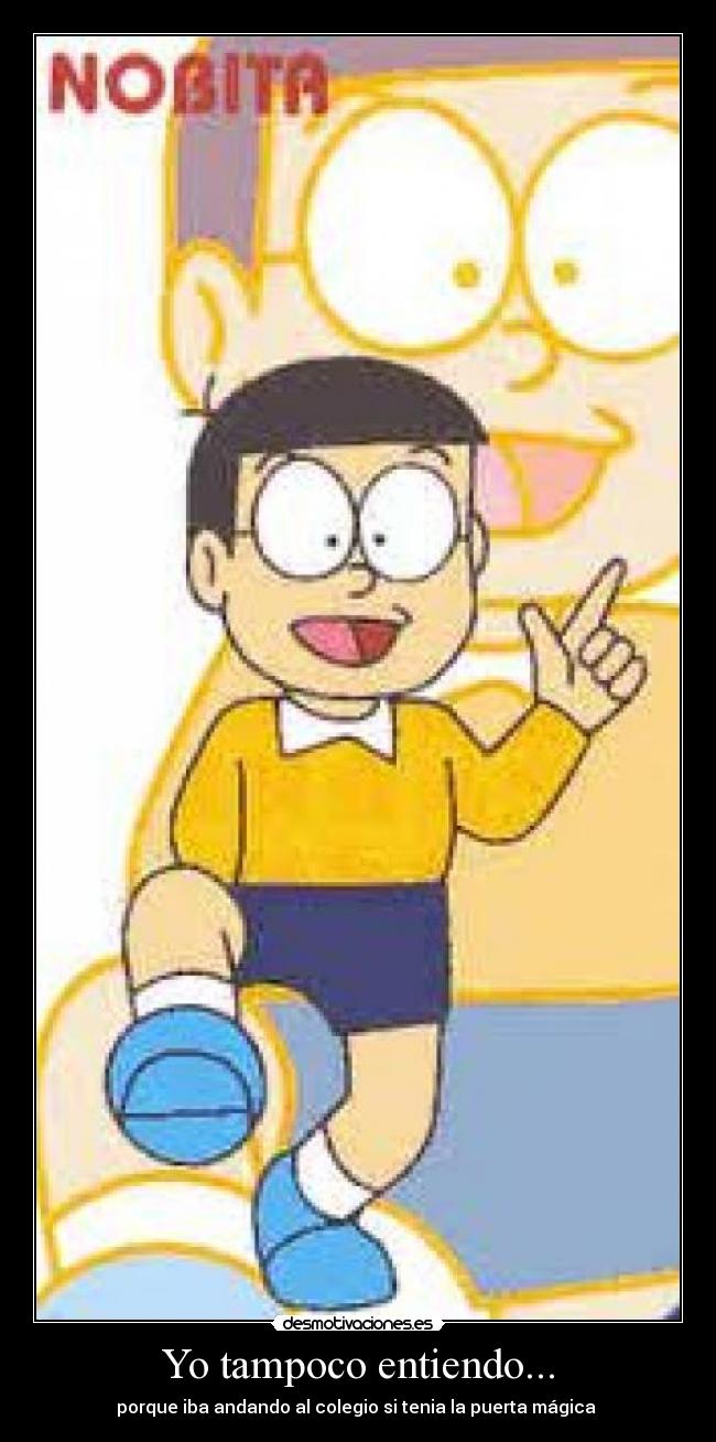 Yo tampoco entiendo... -