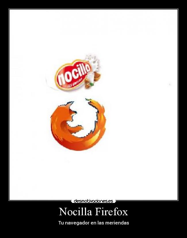 Nocilla Firefox - Tu navegador en las meriendas
