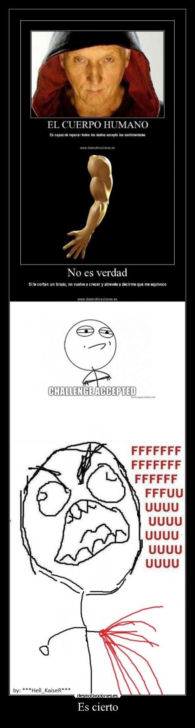 carteles hell kaiser brazo desmotivaciones