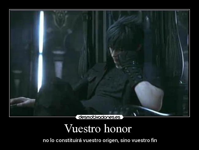 Vuestro honor  - 