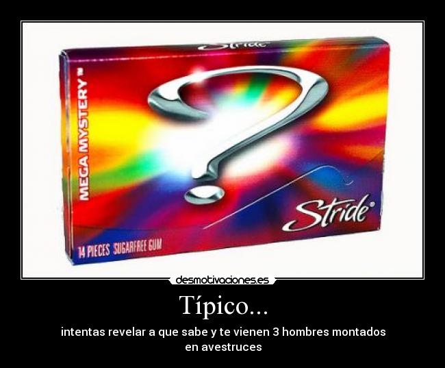 Típico... - 
