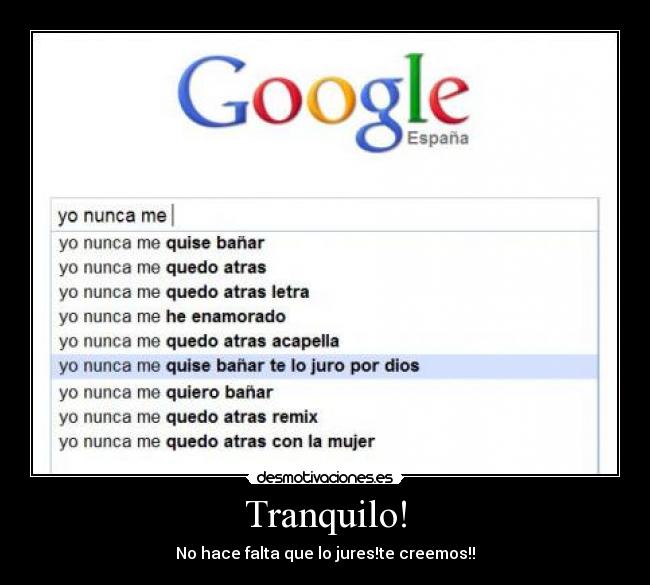 carteles google desmotivaciones