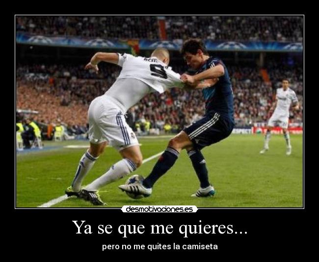 Ya se que me quieres... - 