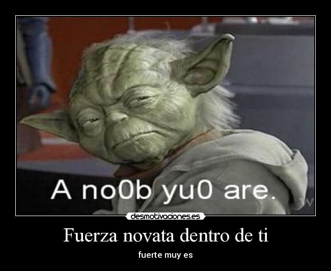 Fuerza novata dentro de ti - 