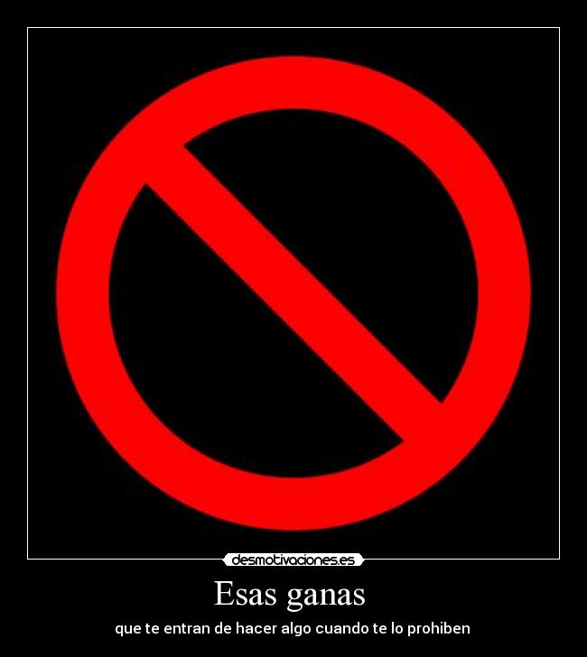 Esas ganas  - 