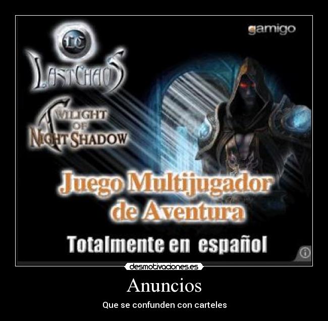 Anuncios - Que se confunden con carteles