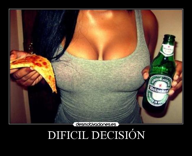 DIFICIL DECISIÓN -