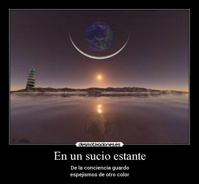 En un sucio estante - 