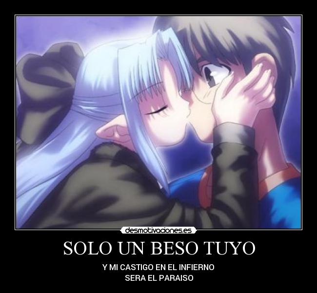SOLO UN BESO TUYO -