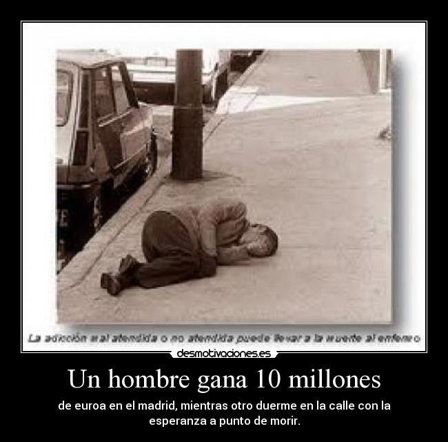 Un hombre gana 10 millones -