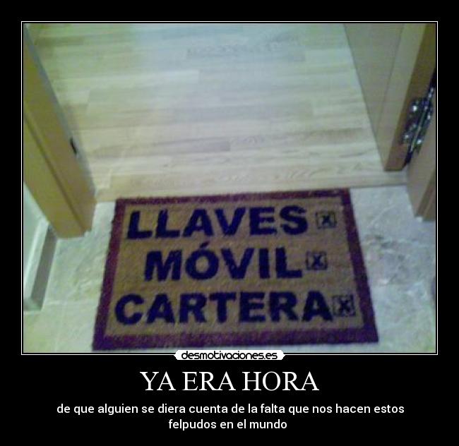 carteles felpudos desmotivaciones