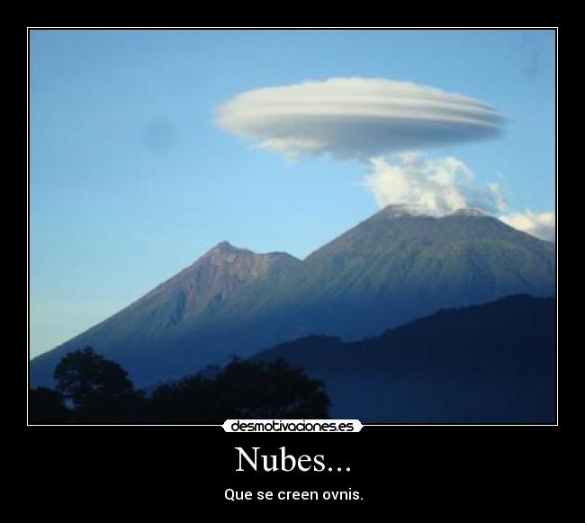 Nubes... -