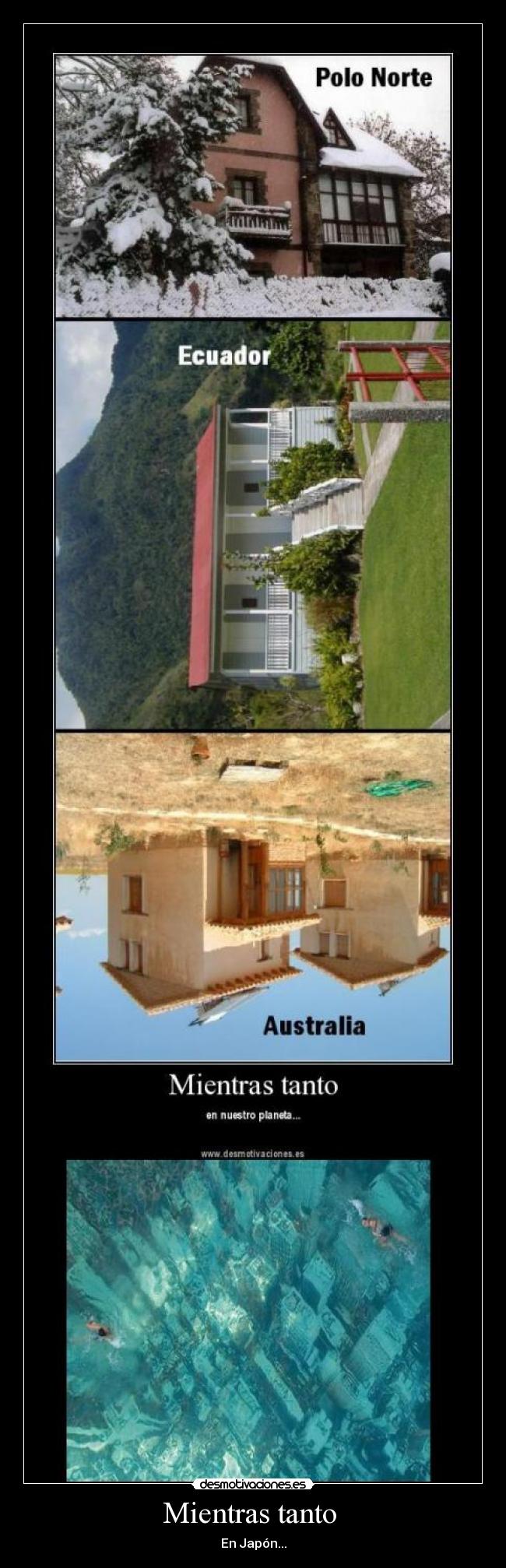 Mientras tanto - En Japón...