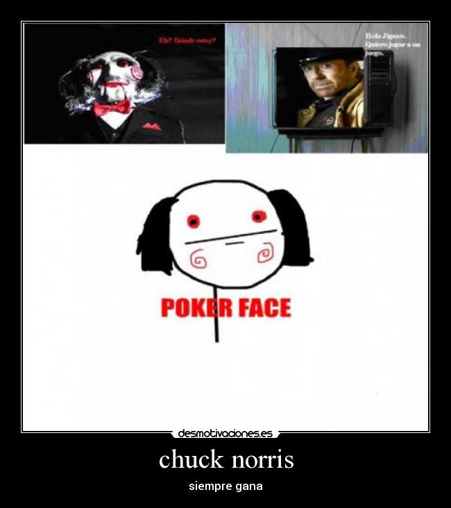 chuck norris - siempre gana