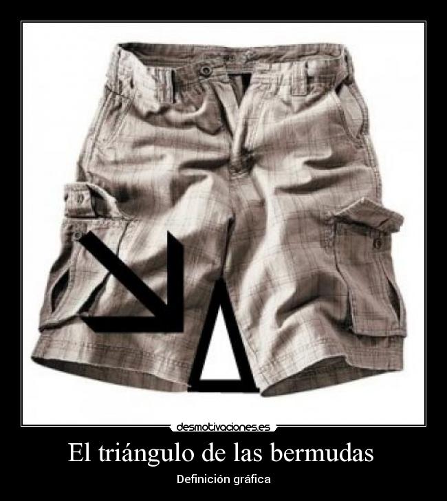 El triángulo de las bermudas  - Definición gráfica