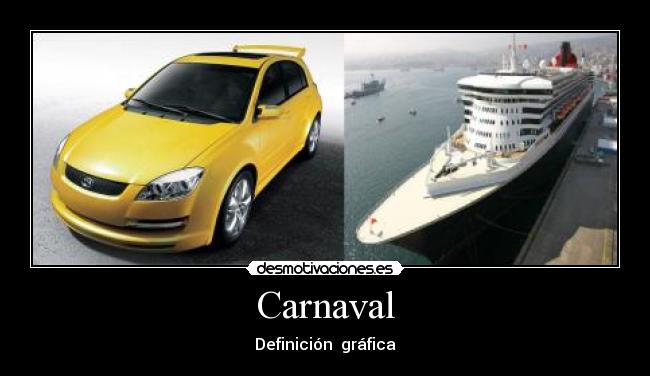 Carnaval - Definición  gráfica