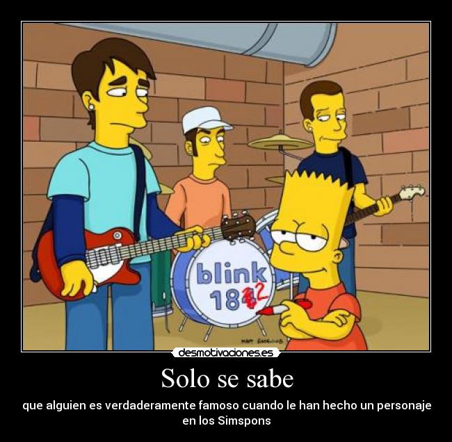 carteles famoso simspons desmotivaciones