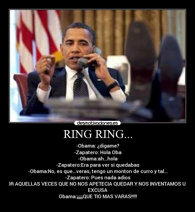 carteles ring ring desmotivaciones