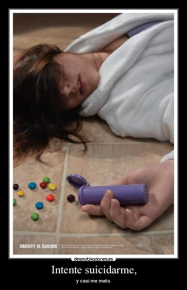 carteles intente suicidarme desmotivaciones