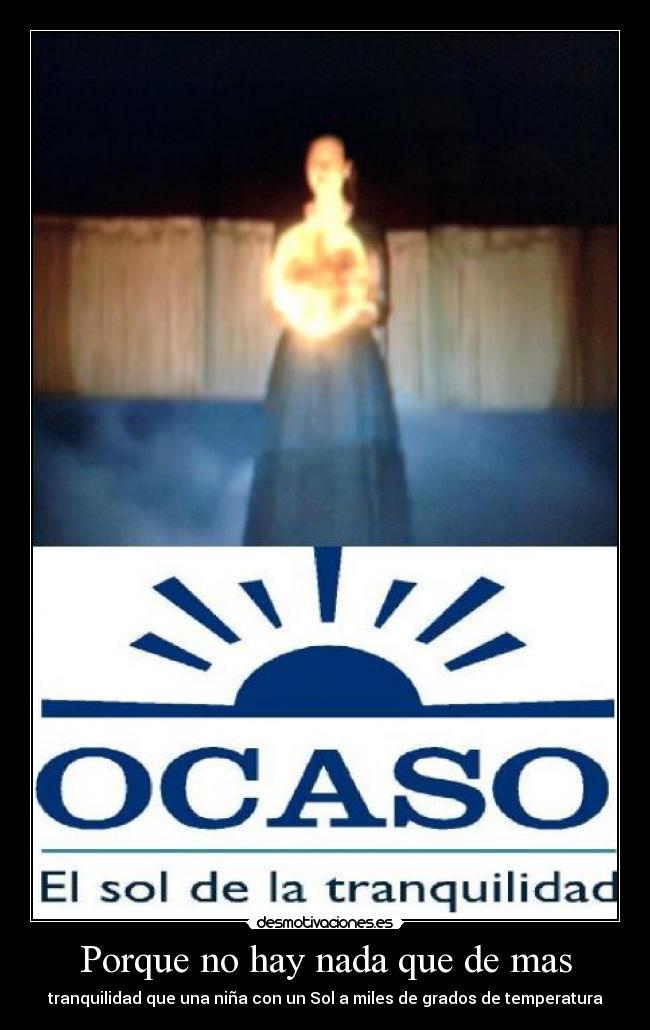 Porque no hay nada que de mas - 