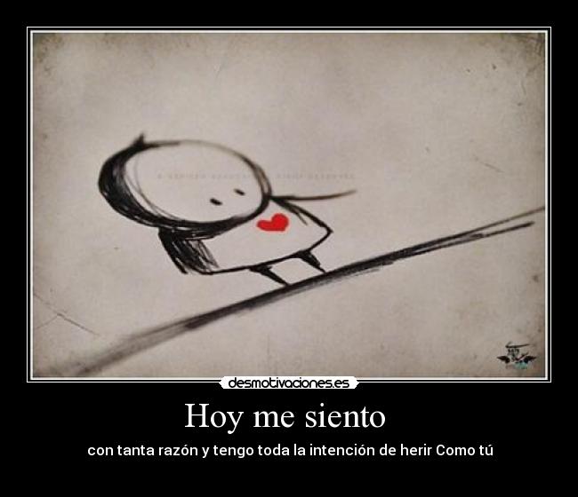 Hoy me siento -