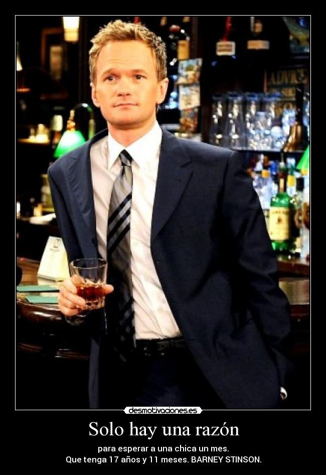 Solo hay una razón -