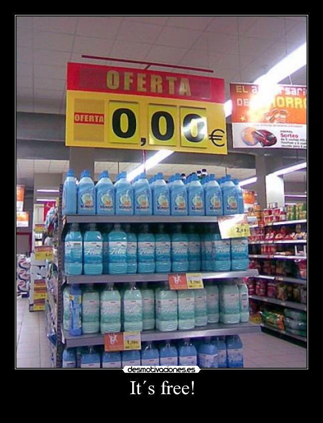 It´s free! -