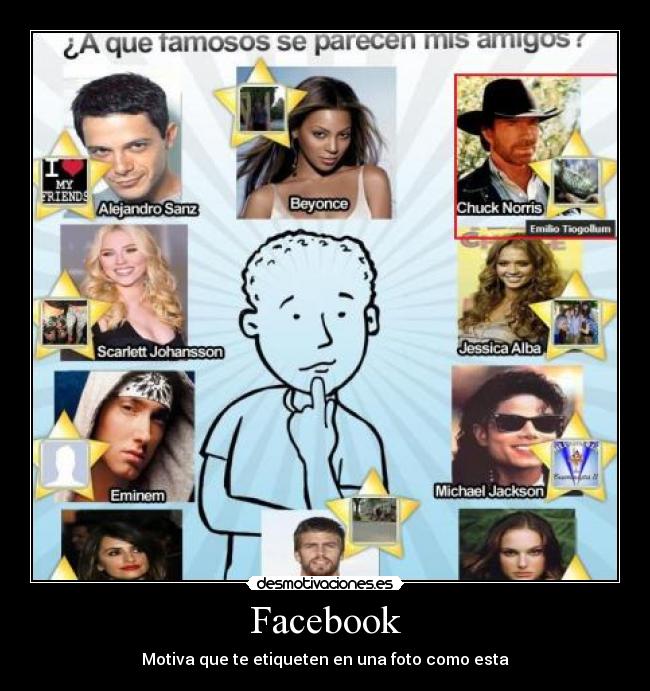 Facebook - Motiva que te etiqueten en una foto como esta