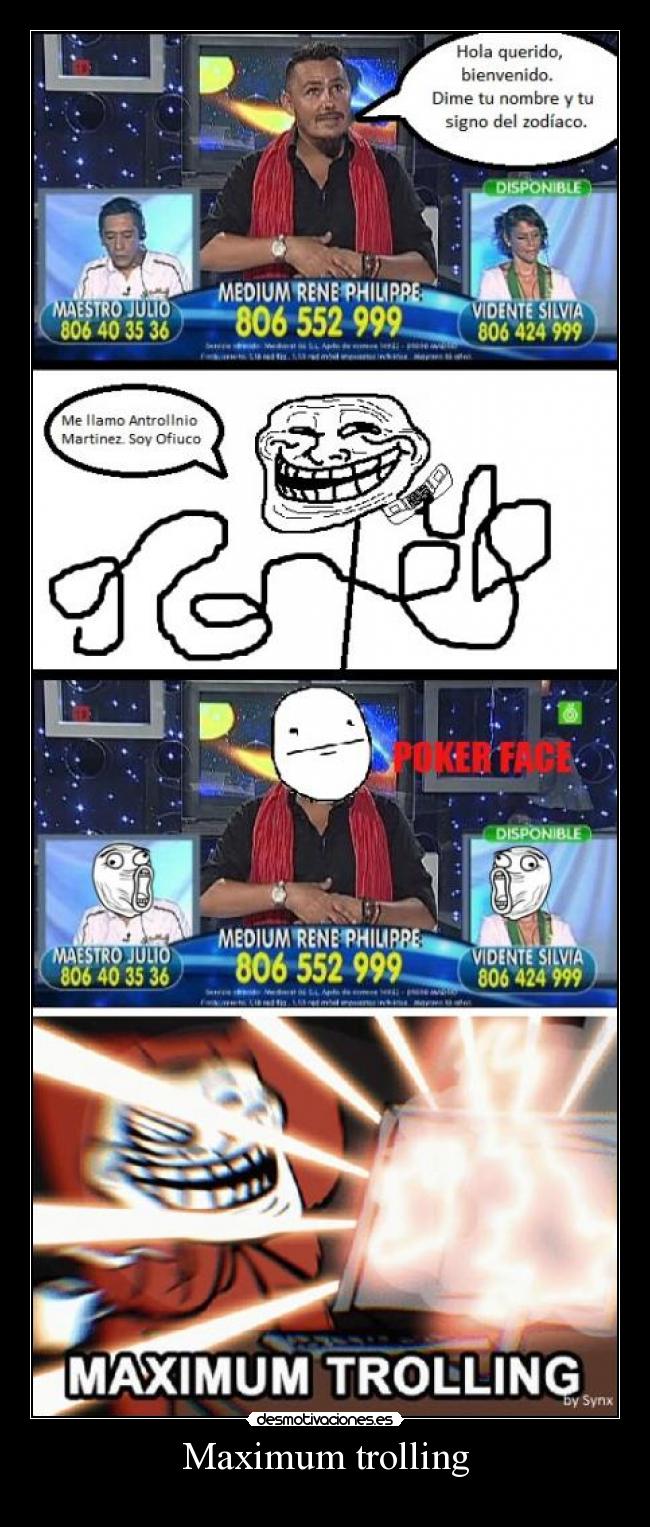 Maximum trolling -