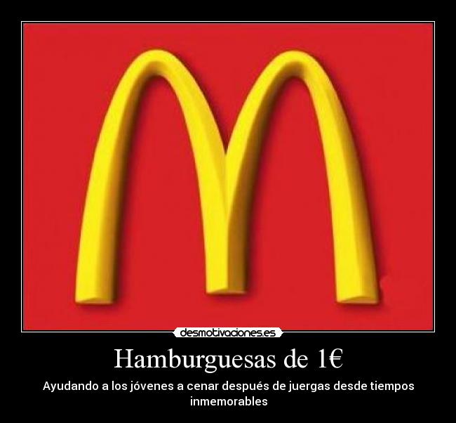 Hamburguesas de 1€ - 