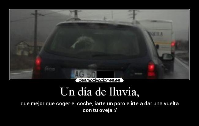 Un día de lluvia, -