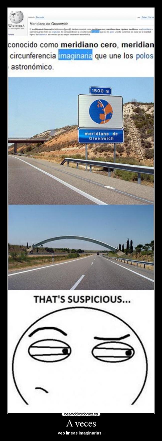 A veces - veo líneas imaginarias...