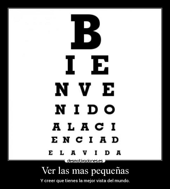 Ver las mas pequeñas - 