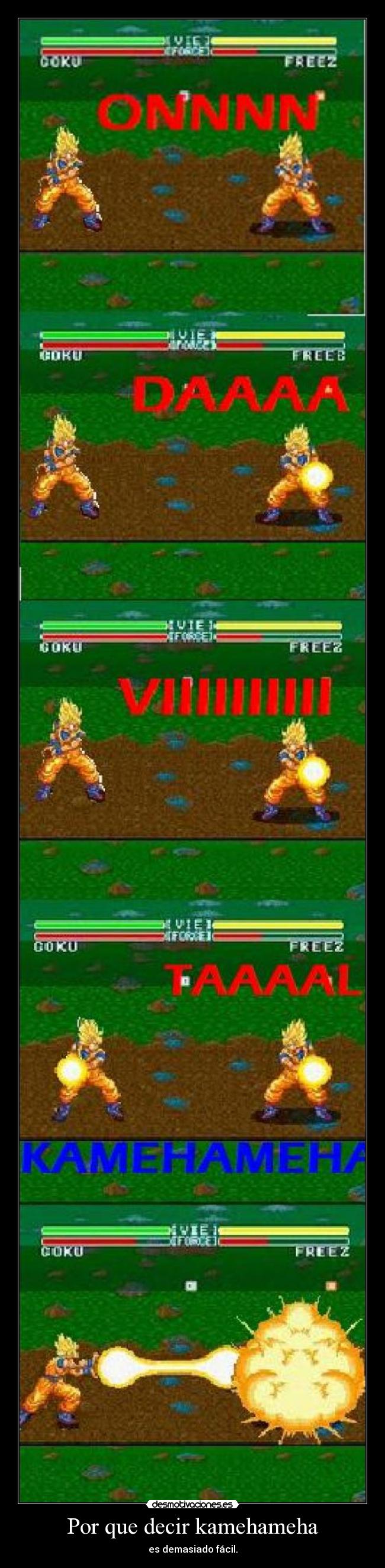 Por que decir kamehameha -