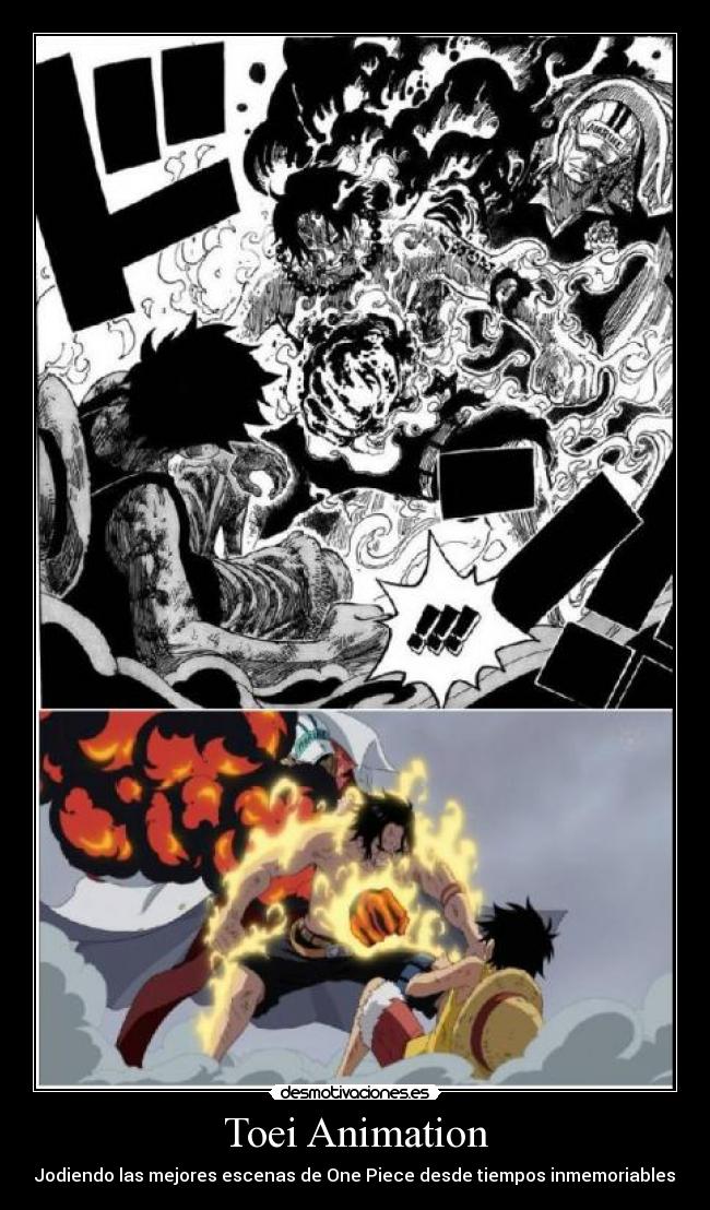 Toei Animation - Jodiendo las mejores escenas de One Piece desde tiempos inmemoriables