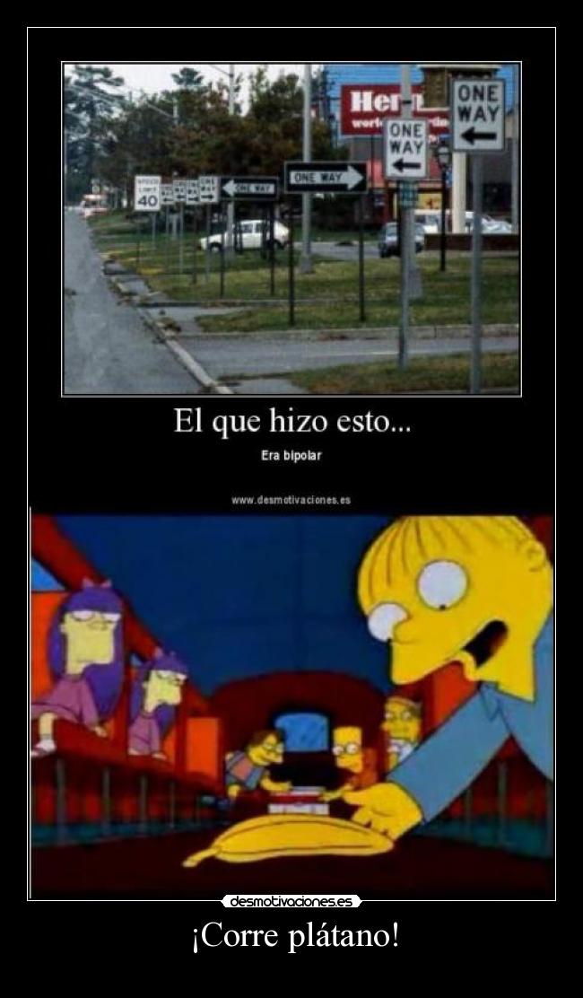 ¡Corre plátano! -