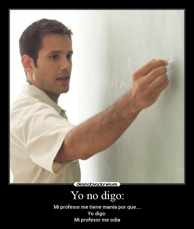 Yo no digo: - 