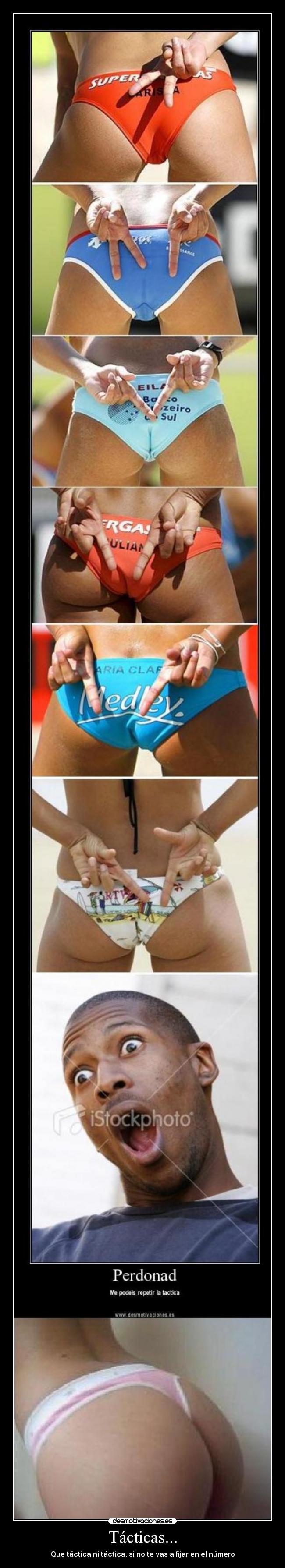 Tácticas... - Que táctica ni táctica, si no te vas a fijar en el número