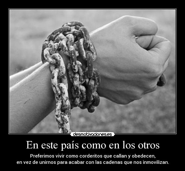En este país como en los otros - 