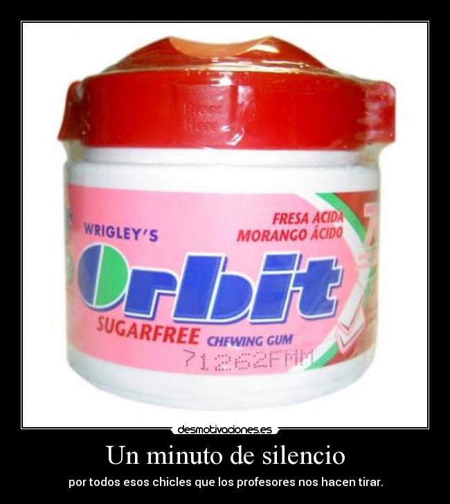 Un minuto de silencio -