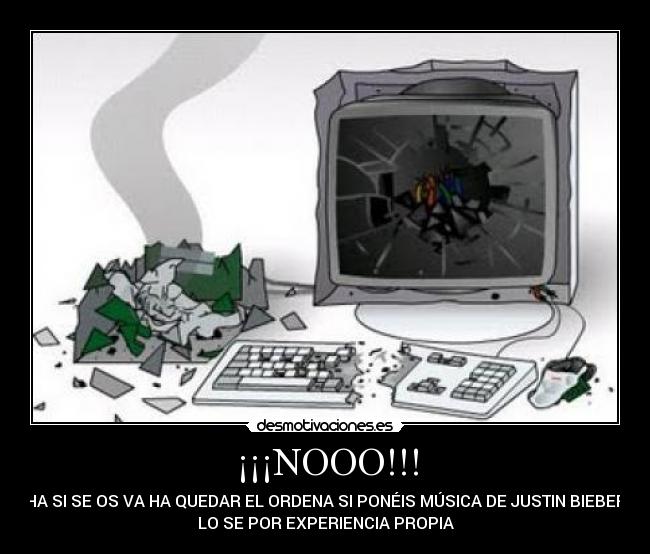 ¡¡¡NOOO!!! -