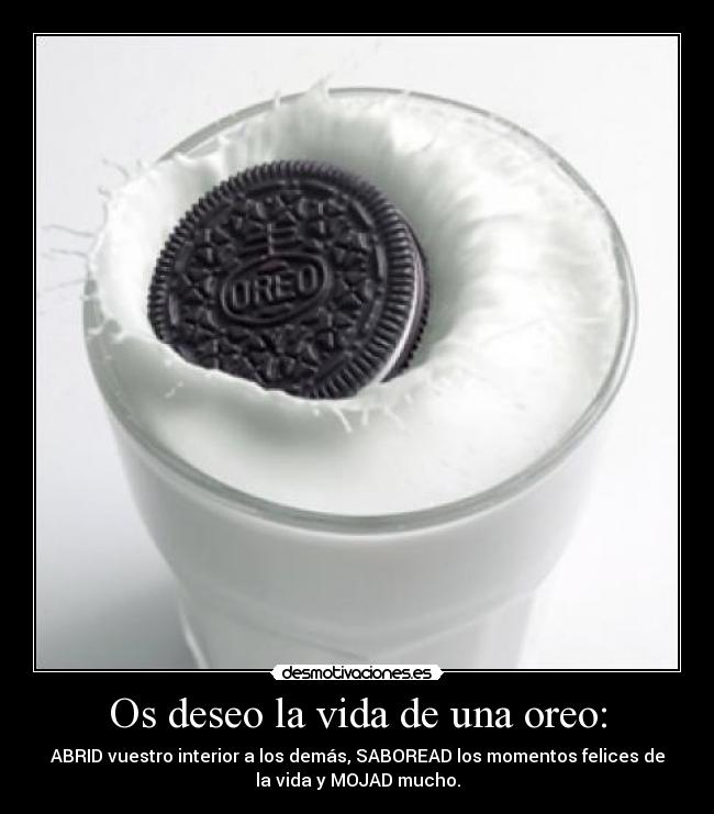 carteles vida oreo desmotivaciones
