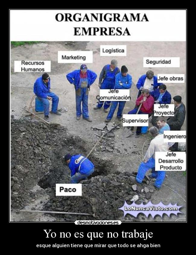 Yo no es que no trabaje - 