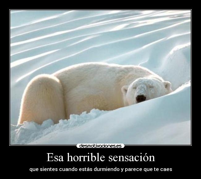 Esa horrible sensación -