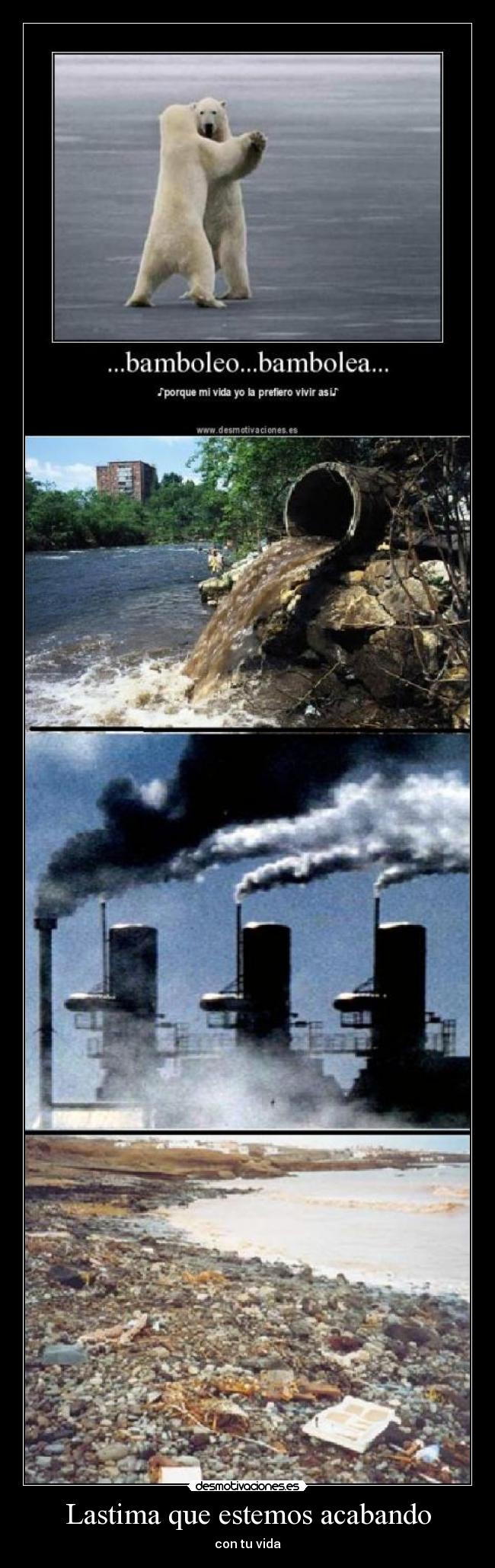 Lastima que estemos acabando -