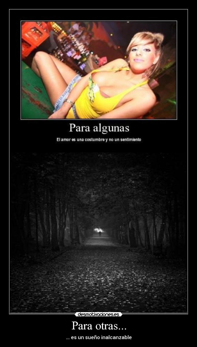 Para otras... -
