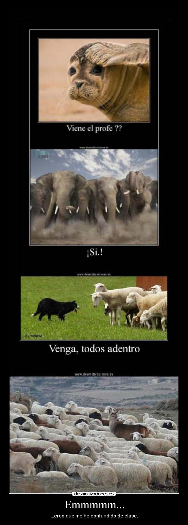 Emmmmm... - ...creo que me he confundido de clase.