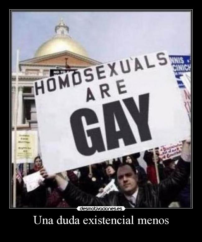 Una duda existencial menos - 