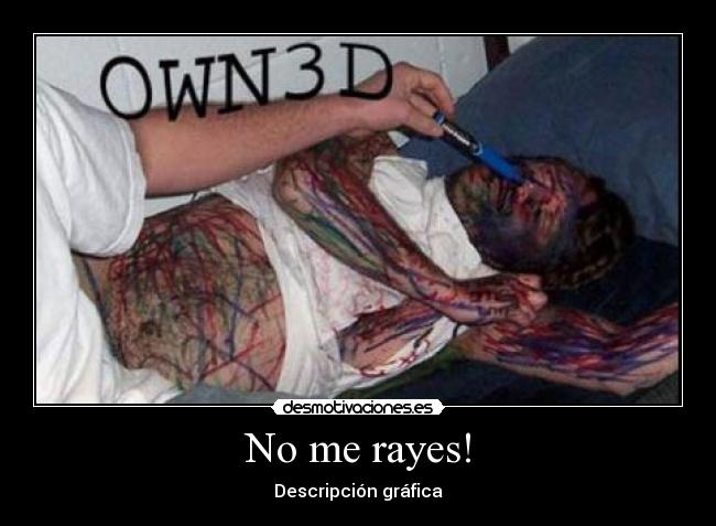 No me rayes! - 